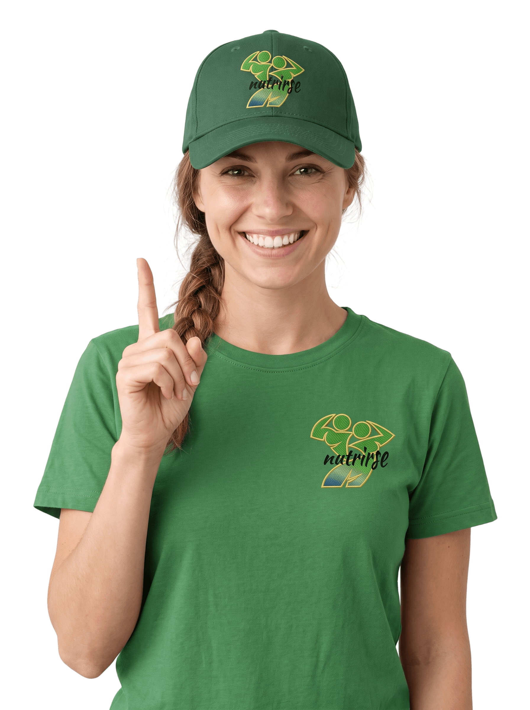 Repartidora de Nutrirse sonriendo